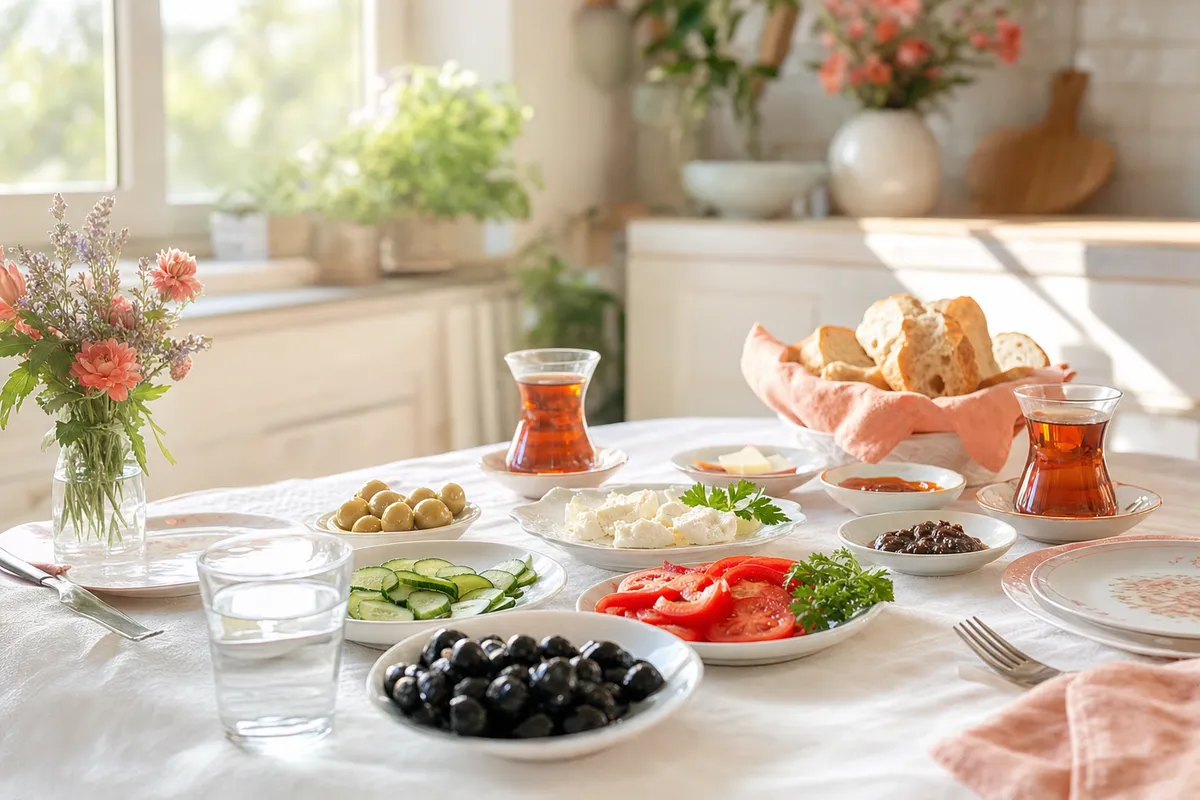 Kahvaltı masasında bir bardak su: Hyper Caps kahvaltıdan sonra suyla alınır
